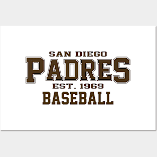 Padres San Diego Baseball Posters and Art